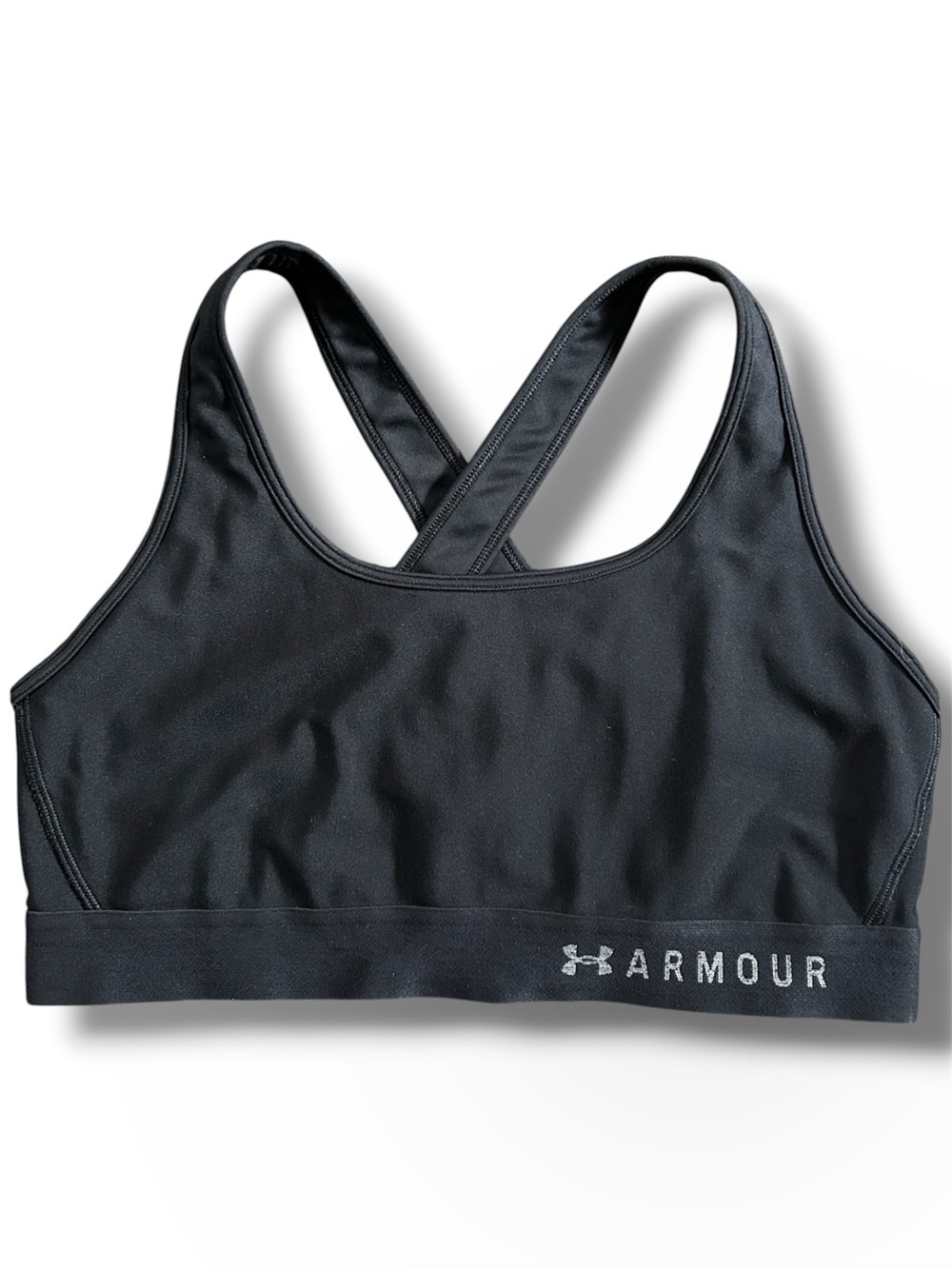 Under Armour Sports Bra Compression Women’s XL Black